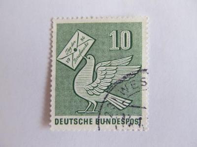 BRD - Michel 247 - Den poštovní známky - ražené