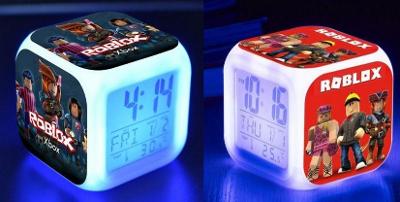 Roblox - LED hodiny s budíkem a teploměrem