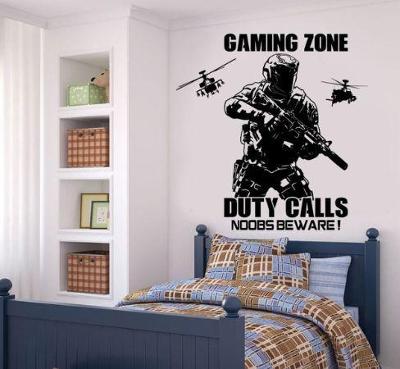 Call Of Duty - samolepka na zeď