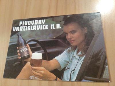 Kartičkové kalendáříky - Erotika, Akty -1991 - Vratislavice, pivovar
