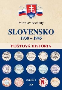 Kniha Slovensko 1938-1945 Poštová história  Slovenský štát