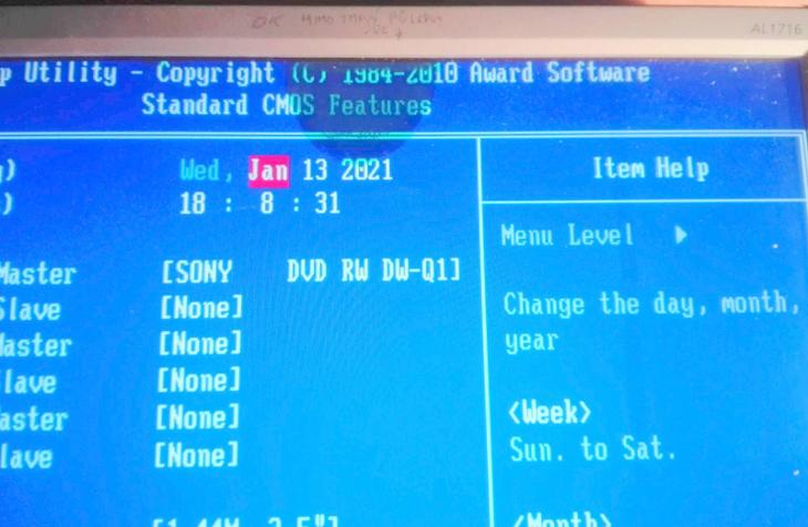 17" LCD černostříbrný monitor Acer AL1716 funkční jen stín záruka