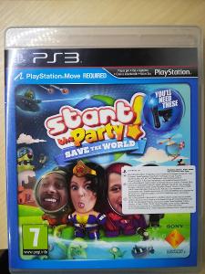 PS3 - START THE PARTY! SAVE THE WORLD  (MOVE) - SONY Playstation 3 