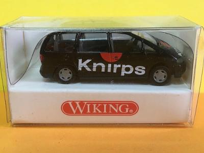 VW Sharan "Knirps" černá - Wiking Germany H0 1/87 (V3-W41)