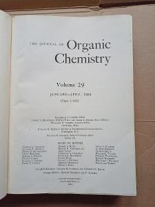 The Journal of Organic Chemistry/sv. 29/ rok 1964...(13472)