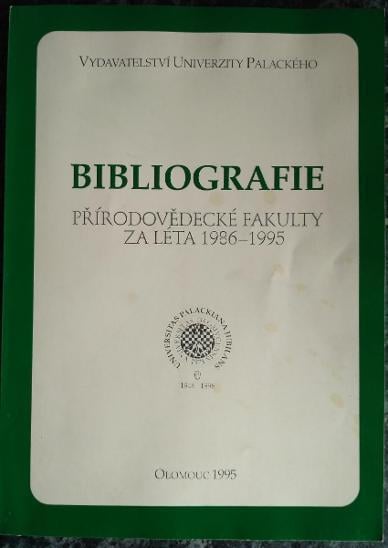 Bibliografie Přírodovědecké fakulty za léta 1986-1995