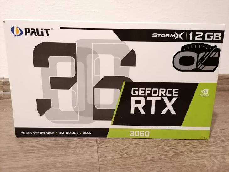 nVIDIA PALIT RTX 3060 STORMX 12GB plná záruka | Aukro