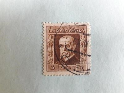Československo. Znamka  nr. 192 ,,P7,,  rok 1925 