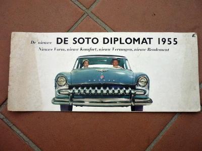 CHRYSLER DE SOTO DIPLOMAT 1955-STARÝ PROSPEKT!!!!