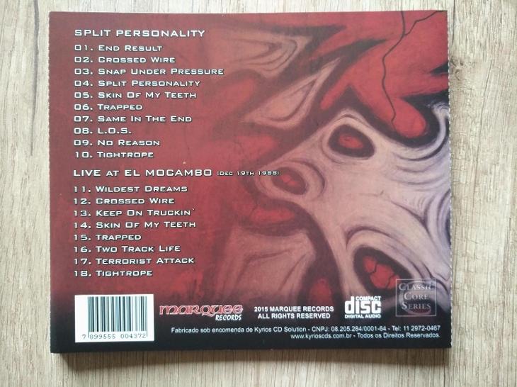 CD-SUDDEN IMPACT-Split Personality/leg.thrash,hc,CAN,rare,reed,pr 2015 - Hudba na CD