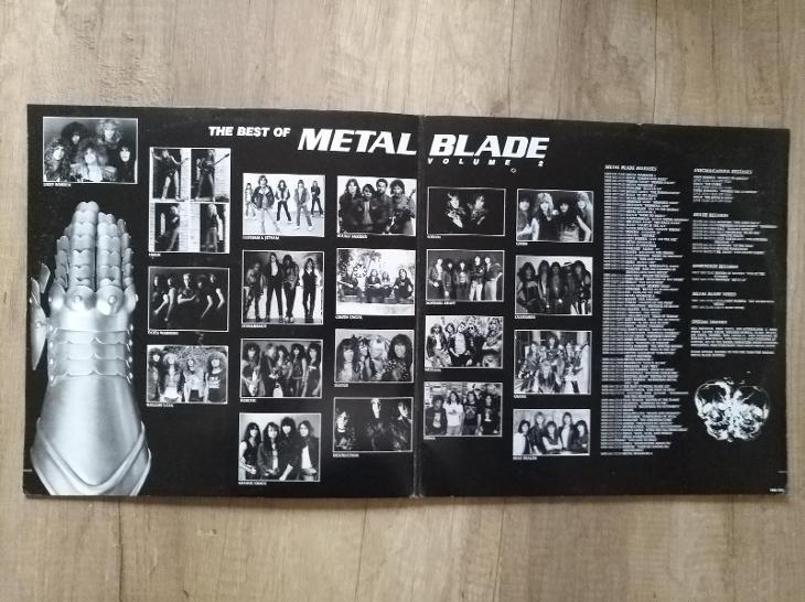 2LP-THE BEST METAL BLADE/comp-thrash,speed,heavy,1pres 1987