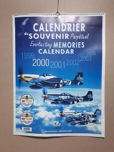 Pro sběratele - kalendář nástěnný 2000 "Memories calendar"