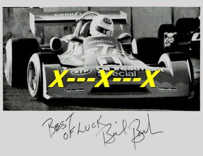 F1 - Bill BRACK - reprint/kopie, foto 13x18 cm