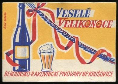 Pivovar Krušovice  - Pivní etikety