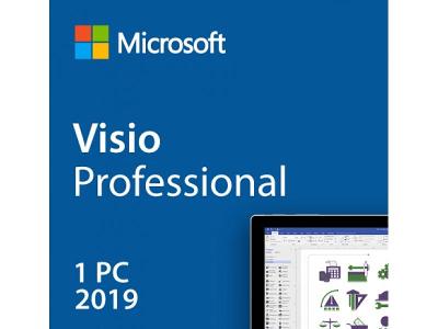 Microsoft Visio Professional 2019 licence