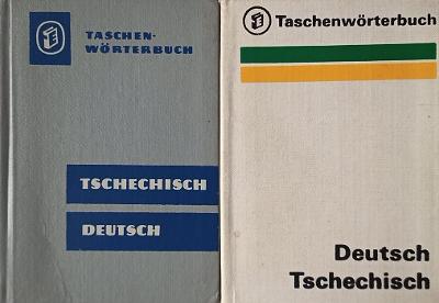 Slovníky: TSCHECHISCH-DEUTSCH TASCHEN WöRTERBUCH (VEB Leipzig 1968-71)
