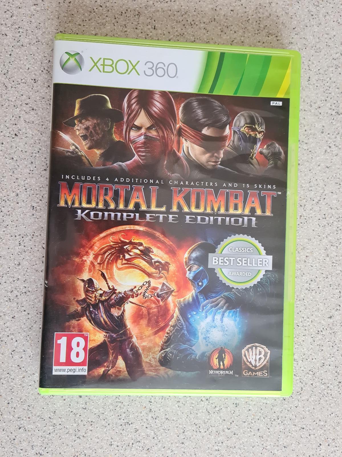 Xbox 360 - MORTAL KOMBAT - Hry