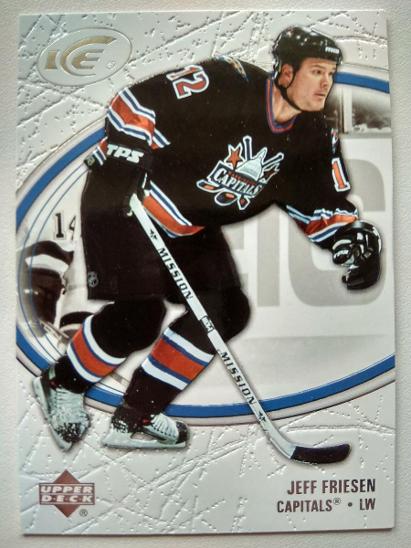 Jeff Friesen #99 Washington Capitals 2005/06 Upper Deck ICE - Hokejové karty