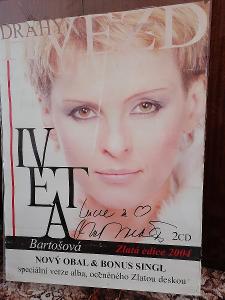 Iveta Bartošová - plakát podpis