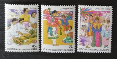 Kokosové ostrovy 1984 3,8€ Ostrovní kultura a tance