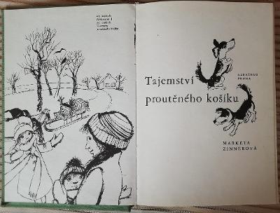 Tajemství proutěného košíku, M. Zinnerová, 1978. 1.vydání