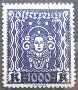 Rakousko 1922 Hlava ženy, perf. 11,5 RARITA Mi# 404 B Kat 400€ 1119