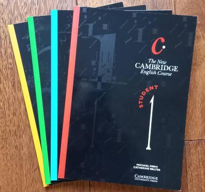 Sada učebnic angličtiny The New Cambridge English Course 1-4