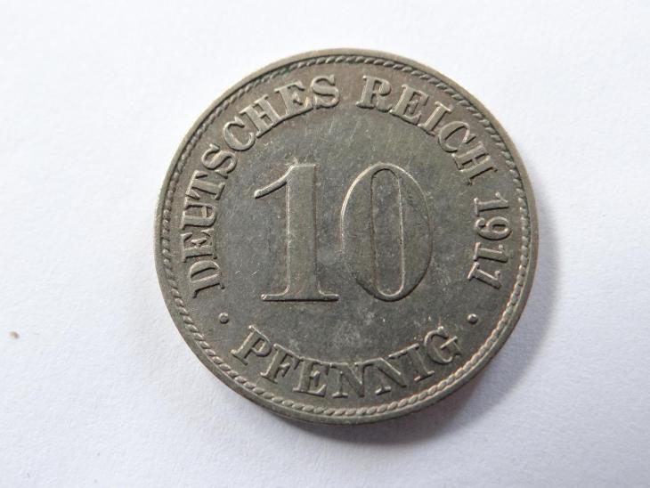 10 Pfennig 1911 D - Numismatika