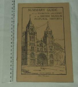 Summary Guide - British museum - Natrual history - 1922 - muzeum