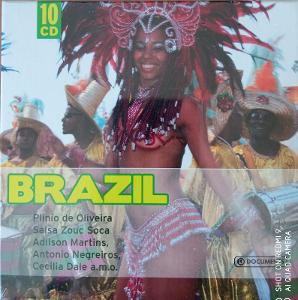 BRAZIL  Plinio de Oliveira,Adilson Martins 10 CD BOX WALLET