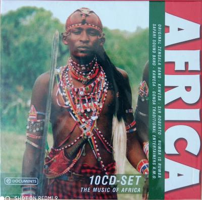 AFRICA The Music Of Africa 10 CD BOX WALLET