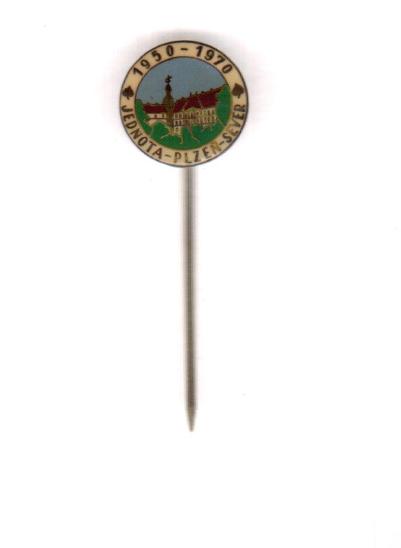 JEDNOTA PLZEŇ SEVER 1950 - 1970 - Odznaky, nášivky a medaile