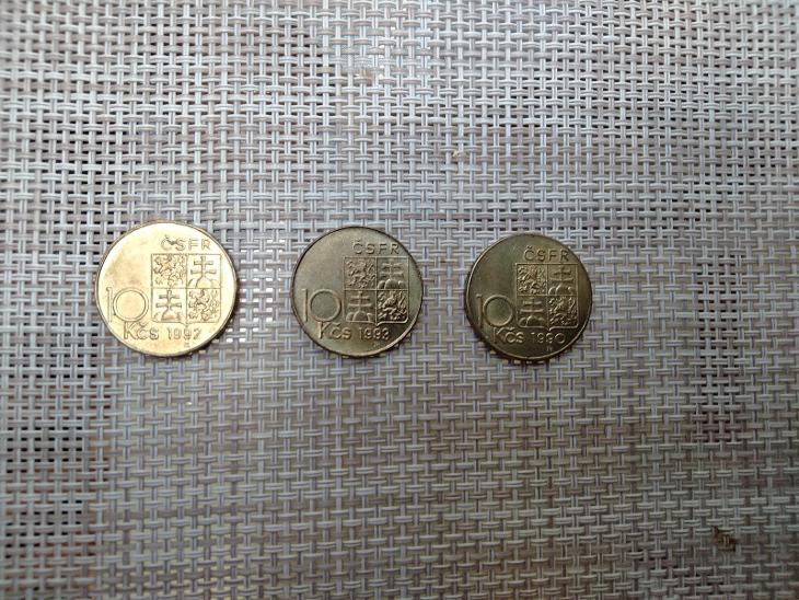 10 Kčs federativní mince - Numismatika