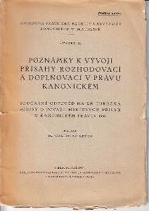 Vratislav Bušek – Poznámky k vývoji přísahy rozhodovací... (1931)