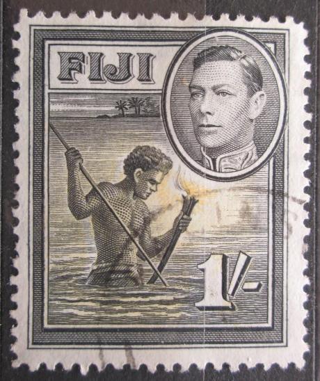 Fidži 1940 Rybolov Mi# 103 0126 - Filatelia