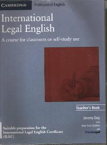 International Legal English - Teacher's book