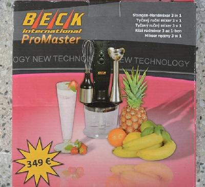 Tyčový mixer BECK Pro Master 3 in 1 