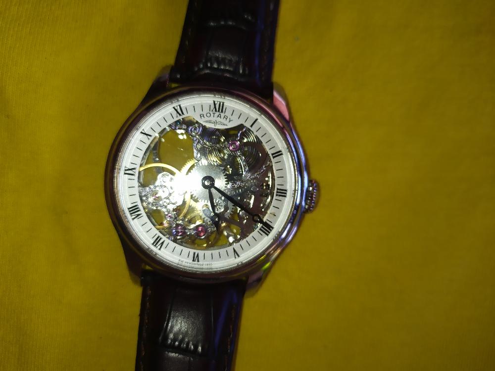 Staré náramkové hodinky ROTARY SKELETON - FUNKČNÍ - Šperky a hodinky