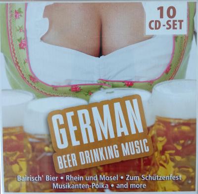 GERMAN BEER DRINKING MUSIC V/A 10 CD BOX WALLET
