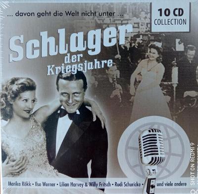 SCHLAGER DER KRIEGSJAHRE V/A 10 CD BOX WALLET