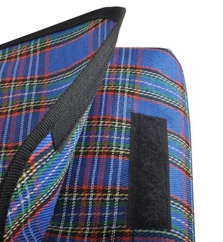 Voděodolná pikniková deka skladatelná taška rohož 0571 modrá - Zařízení pro dům a zahradu