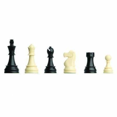 Šachové figury Staunton plast turnajové velké se závažím