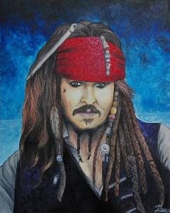 Olejomalba - Jack Sparrow obraz