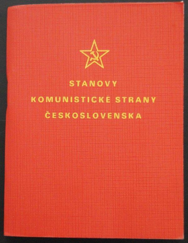 Knížečka Stanovy KomunistickÉ Strany Československa Rok 1986 1152 Aukro 7057