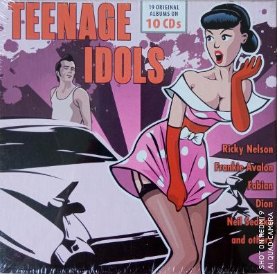 10 CD - TEENAGE IDOLS: 19 ORIGINAL ALBUMS  (Wallet Box, nové ve folii)