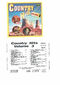 CD - COUNTRY HITS  VOLUME 3 