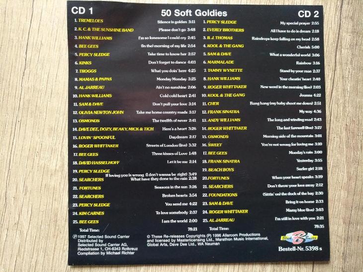 2CD-Soft Goldies/výběr toho nejlepšího,157min