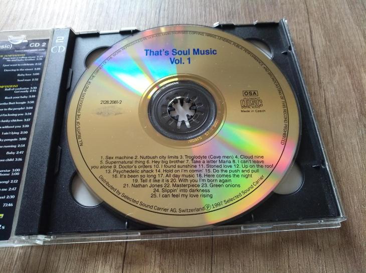 2CD-Hits Of Soul(Thats Soul Music)/výběr toho nejlepšího,156min - Hudba