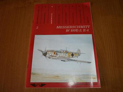 publikace Messerschmitt BF 109E-3,E-4    /Aero Team/