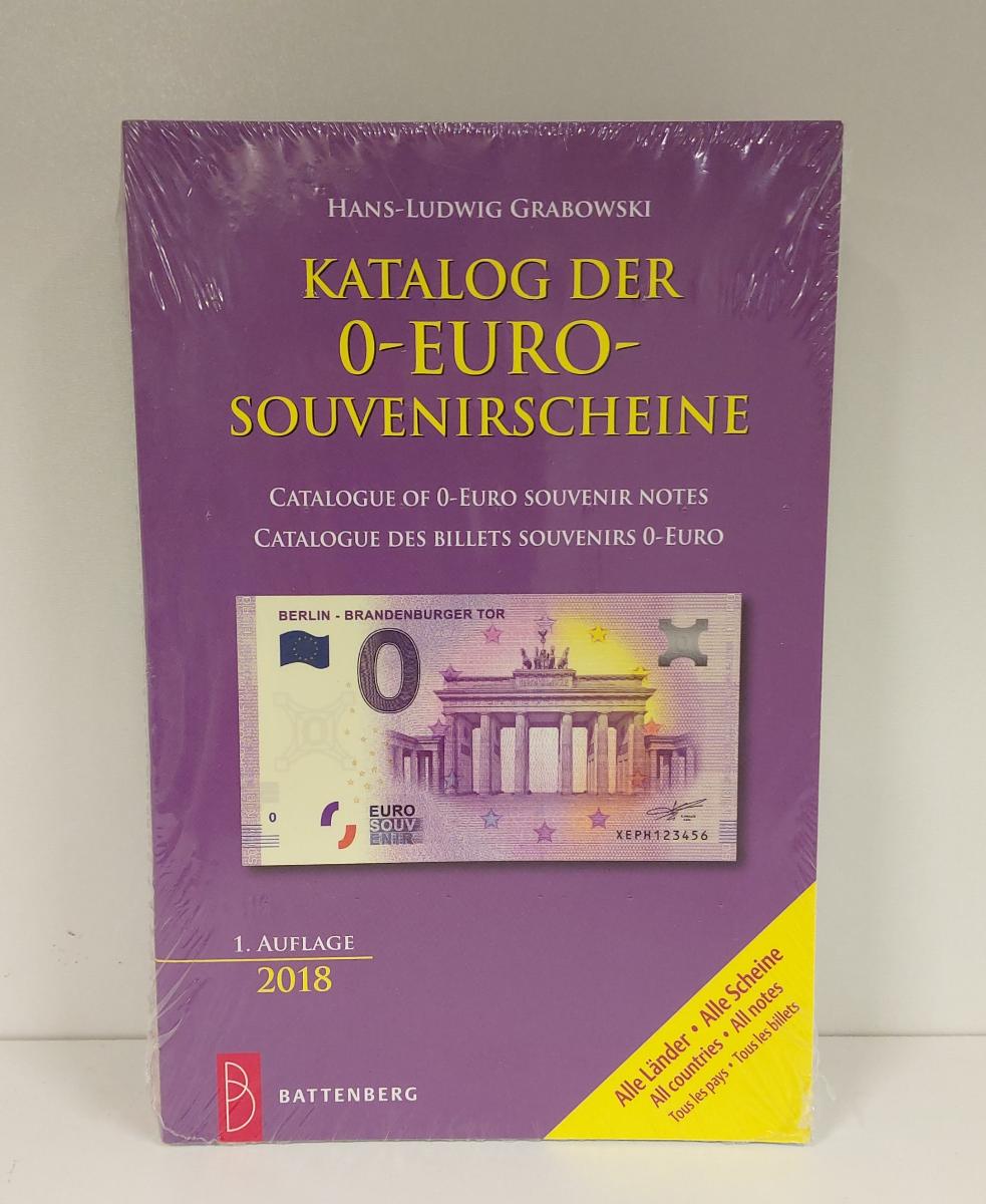 Katalóg der 0-Euro-Souvenirscheine - Nový. - Zberateľstvo